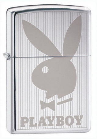  Zippo Playboy High Polish Chrome  24308  