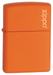  Zippo Orange Matte Logo  231ZL