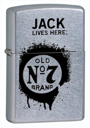  Zippo Jack Daniel's Lives Here  24536  