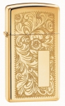  Zippo Slim Venetian Brass  1652B