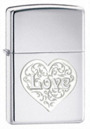  Zippo Double Lustre Love  24459  