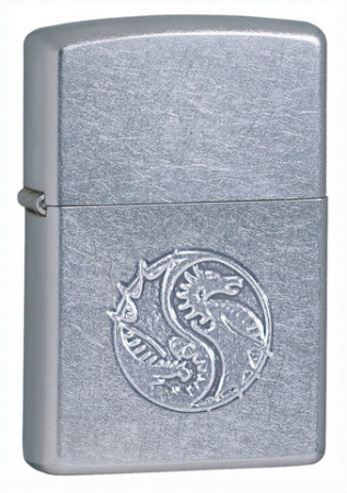  Zippo Raised Dragon Stamped  21035  