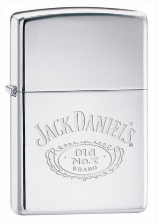  Zippo Jack Daniel's High Polish Chrome  250JD.321  