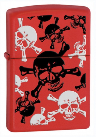  Zippo Skull & Cross Bones  24471  