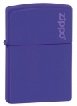  Zippo Purple Matte Logo  237