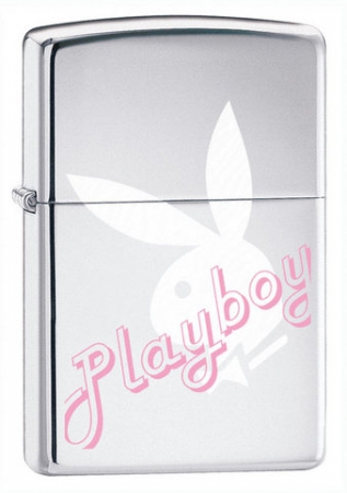  Zippo Playboy High Polish Chrome  24790  